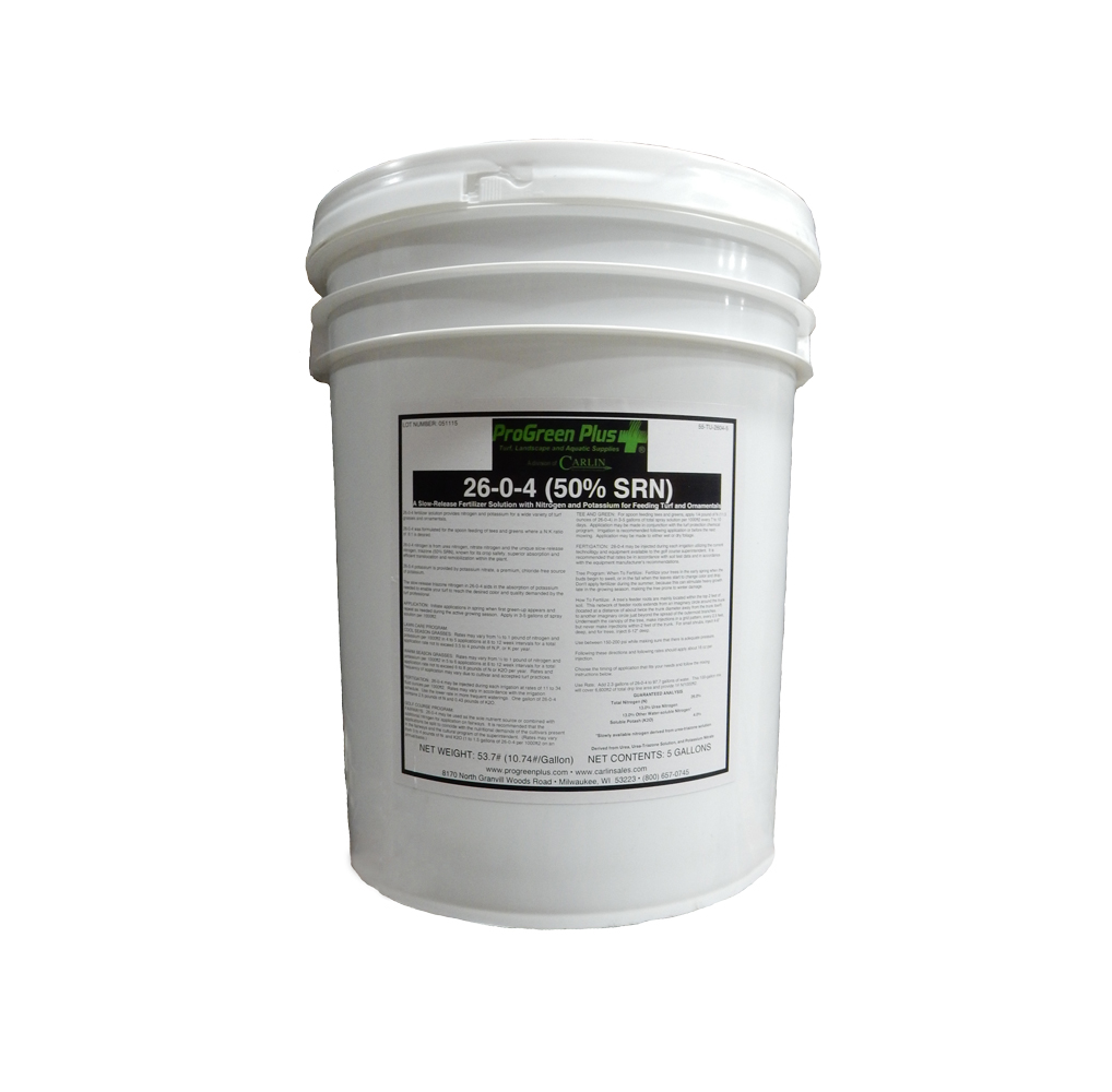 N-Sure 26-0-4 50% SRN 5 Gallon Pail - Fertilizers